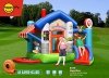 Dmuchaniec Happyhop Zamek Dmuchany Happy Store Zjeżdżalnia Trampolina - HappyHop